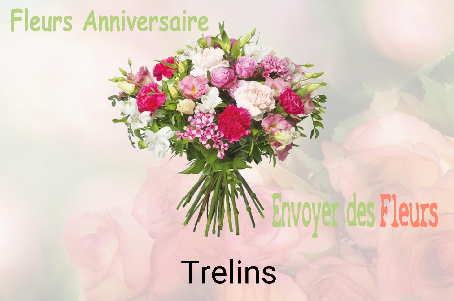 Bouquet de fleurs d’anniversaire livré à Trelins